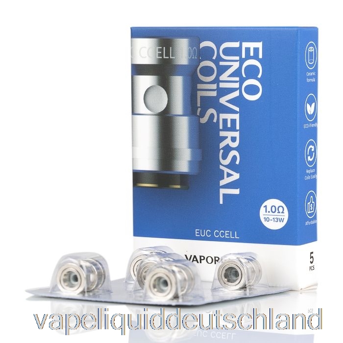 Vaporesso EUC Ersatzspulen 1,0 Ohm EUC Ccell Vape Liquid